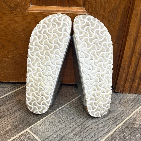 Birkenstock Arizona Soft Footbed, Silver, EU 39/US 8 normcore minimalist boho - Picture 14 of 16